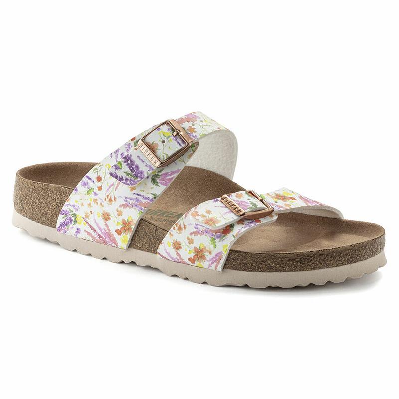 Birkenstock Sydney Summer Birko Flor Sandaler Dame Lyserød | DK 361HAP